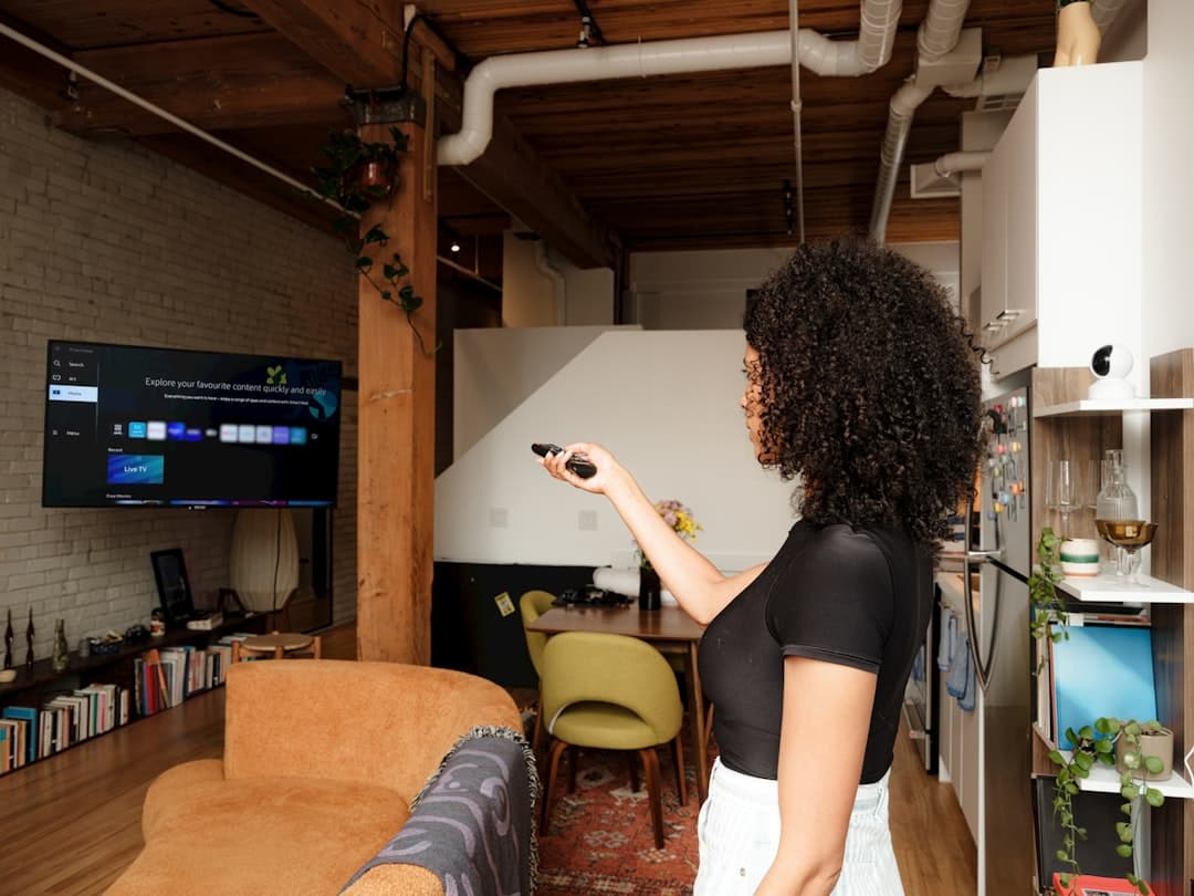 Installation d'un téléviseur et de ses appareils de streaming